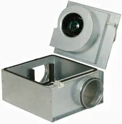 Вентилятор канальный Systemair KVO 125 EC