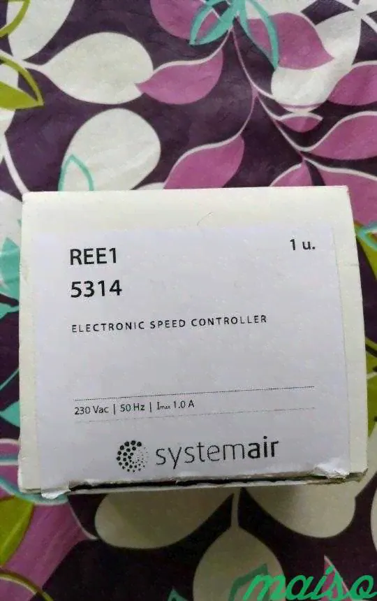 Тиристорный регулятор скорости Systemair REE1 в Москве-2