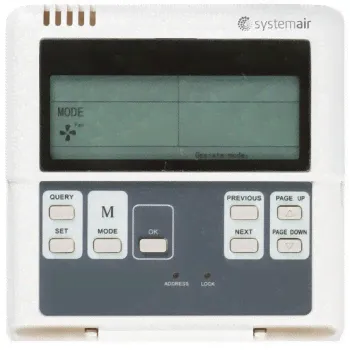 Центральный пульт управления Systemair SYS CWC 02