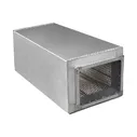 Шумоглушитель прямоугольный 125 мм Systemair