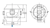 Вентилятор канальный KD 200 L1 Systemair