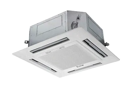 Кассетный фанкойл Systemair SYSIMPLE FCS54A с декоративной панелью RH20100006-0
